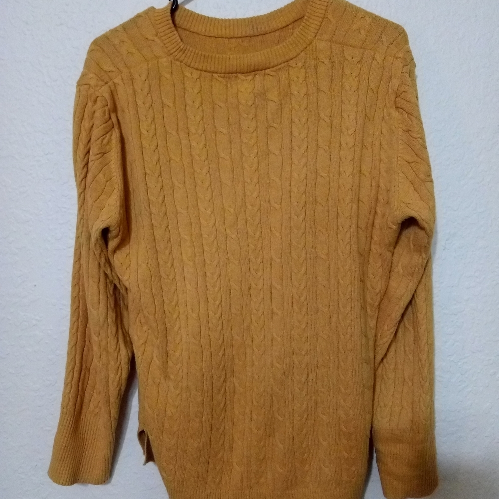 Yellow Knit Sweater